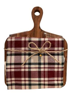 Robert Stanley Home Collection Cutting Board and Towel Set